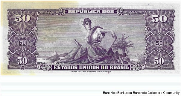 Banknote from Brazil year 1966