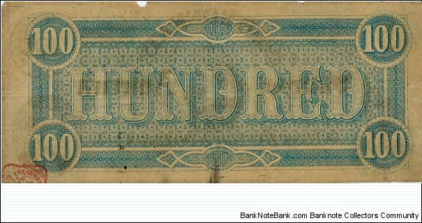 Banknote from USA year 1864