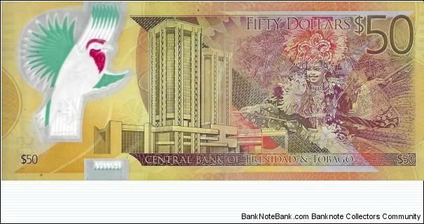 Banknote from Trinidad and Tobago year 2014