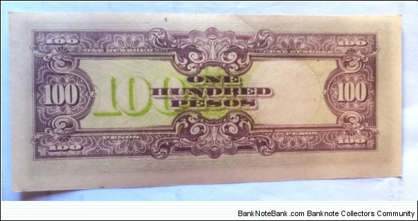 Banknote from Philippines year 1943