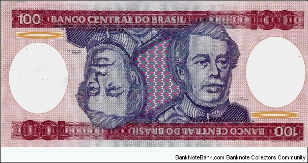 BRAZIL 100 Cruzeiros  Banknote