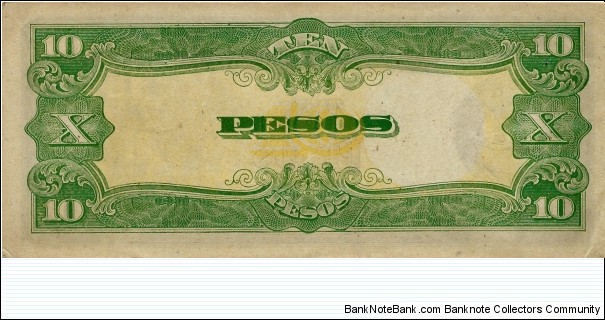 Banknote from Philippines year 1943