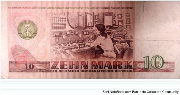 Banknote from Germany year 1971