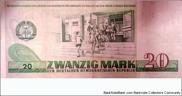 Banknote from Germany year 1975