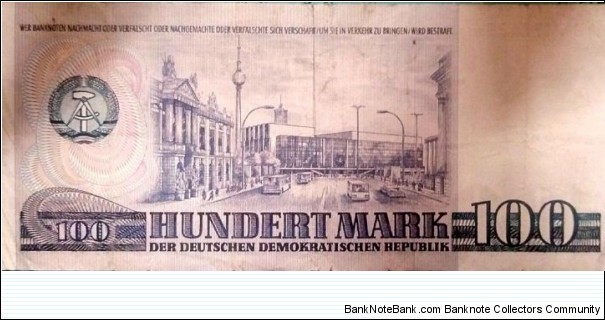 Banknote from Germany year 1975