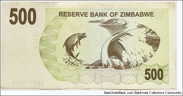 Banknote from Zimbabwe year 2006