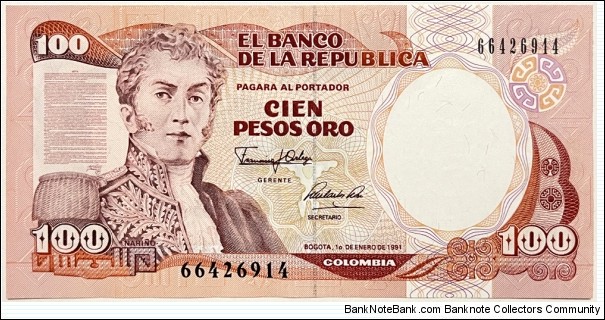 100 Pesos Banknote