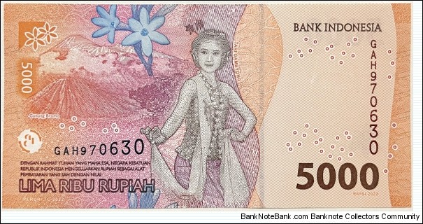 Banknote from Indonesia year 2022