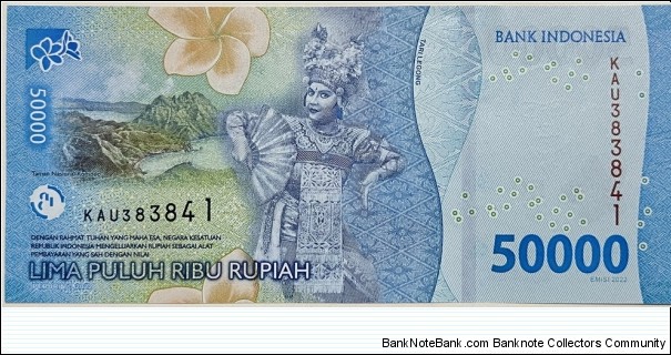 Banknote from Indonesia year 2022