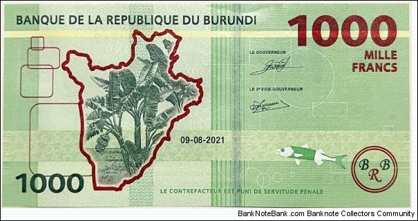 1000 Francs Banknote