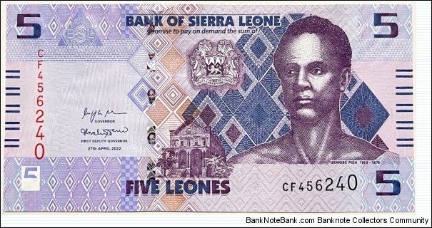 5 Leones Banknote