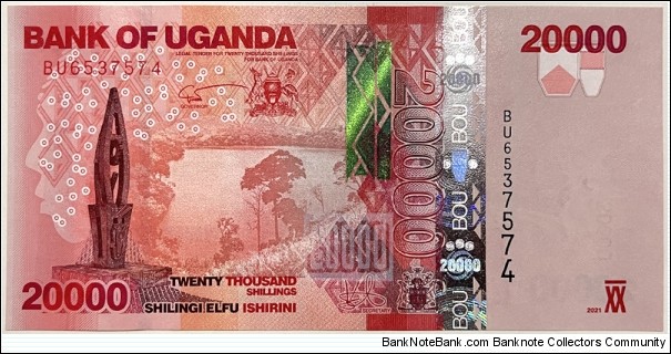 20.000 Shillings Banknote