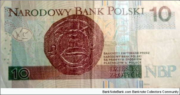 Banknote from Poland year 2016