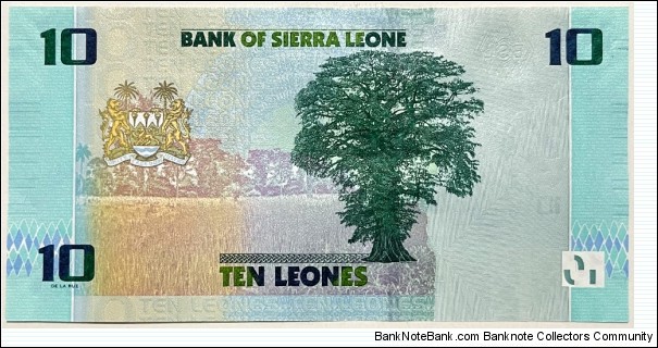 Banknote from Sierra Leone year 2022