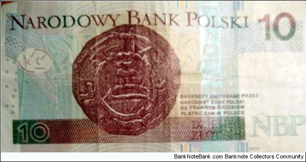 Banknote from Poland year 2016