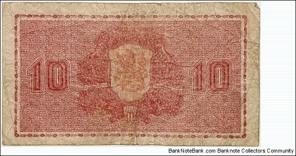 Banknote from Finland year 1945