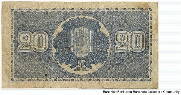 Banknote from Finland year 1945