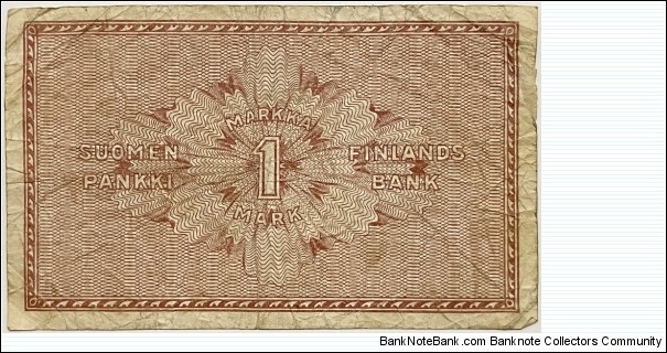 Banknote from Finland year 1918