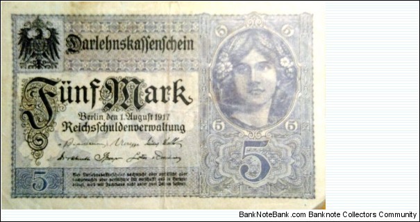 5 Mark Banknote