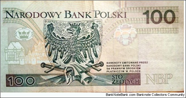 Banknote from Poland year 1994