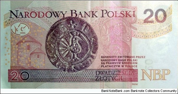 Banknote from Poland year 2016