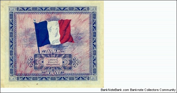 Banknote from France year 1944