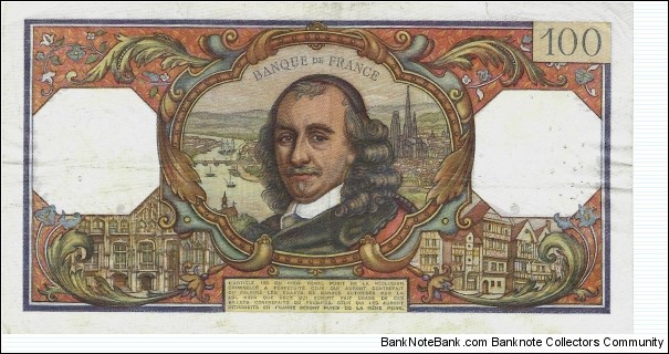 Banknote from France year 1965