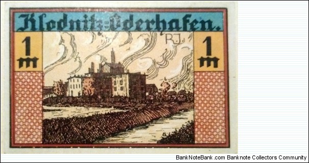 Banknote from Germany year 1921