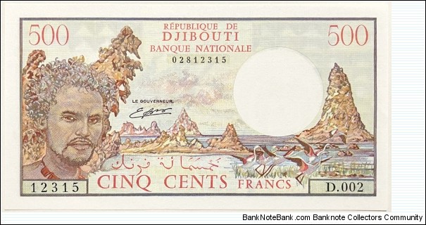 500 Francs Banknote