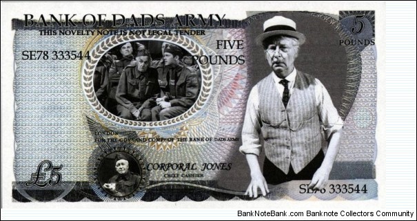 Dads Army £5  Banknote