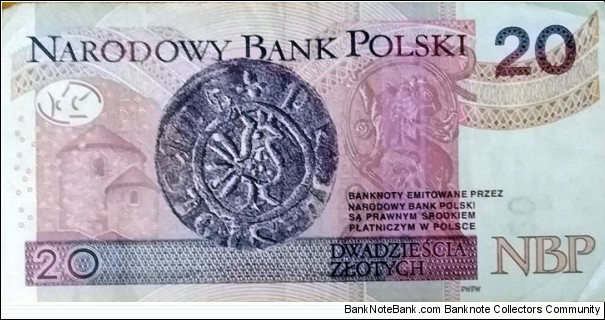 Banknote from Poland year 2017