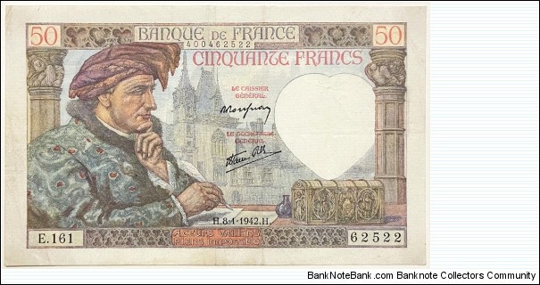 50 Francs Banknote