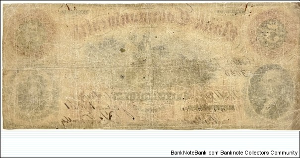 Banknote from USA year 1861