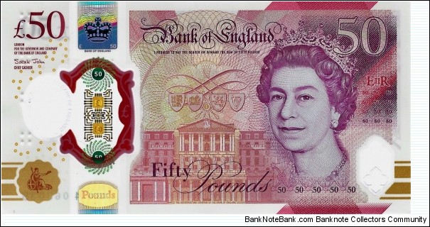 UNITED KINGDOM 50 Pounds 2020 Banknote