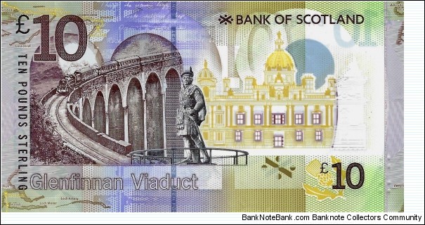 Banknote from Scotland year 2016