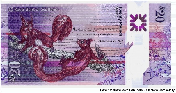 Banknote from Scotland year 2019