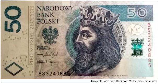 50 Złotych. BS3240885 Banknote