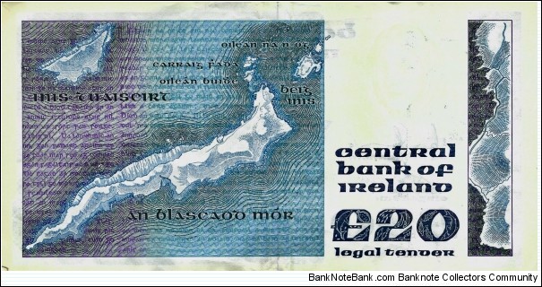 Banknote from Ireland year 1987