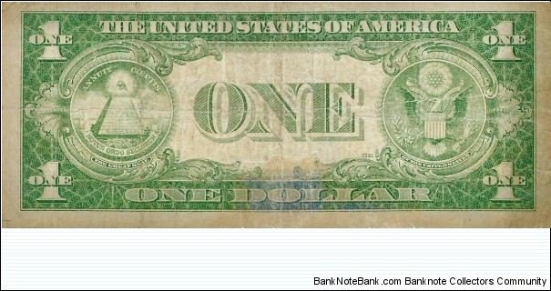 Banknote from USA year 1935