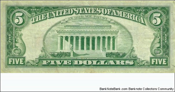 Banknote from USA year 1963