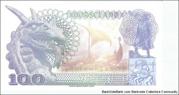 Banknote from Exonumia year 2016