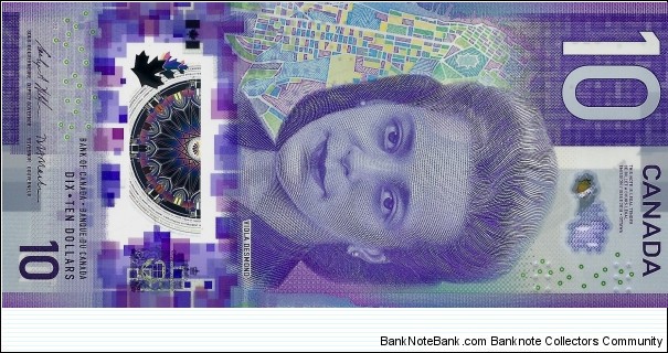 CANADA 10 Dollars  Banknote