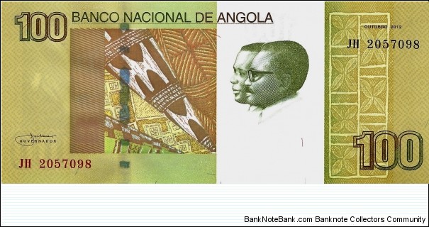 ANGOLA 100 Kwanzas  Banknote