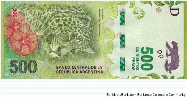 ARGENTINA 500 Pesos  Banknote