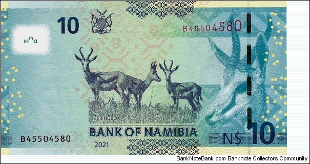 Banknote from Namibia year 2021