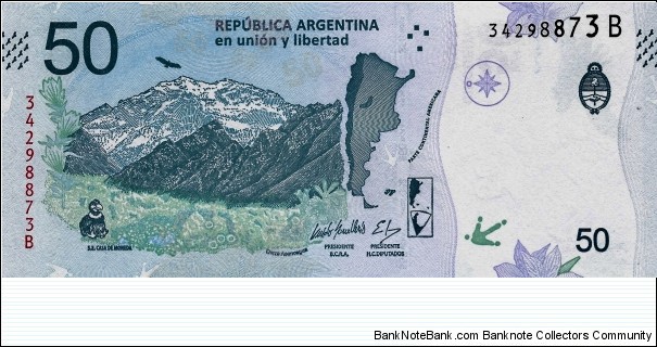 ARGENTINA 50 Pesos Banknote