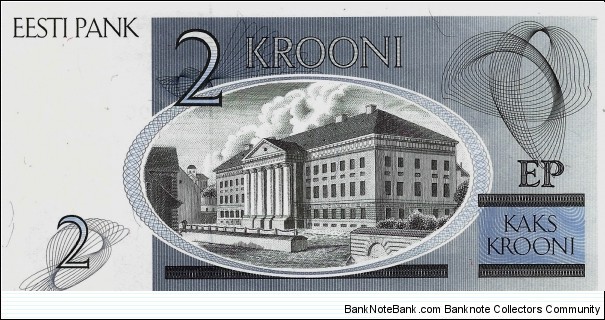 Banknote from Estonia year 1992