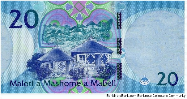 Banknote from Lesotho year 2021