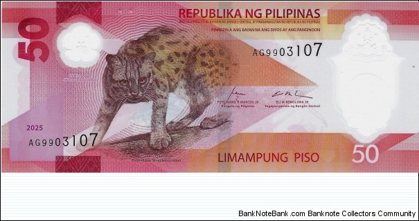 PHILIPPINES 50 Piso Banknote
