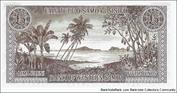 Banknote from Samoa year 2020